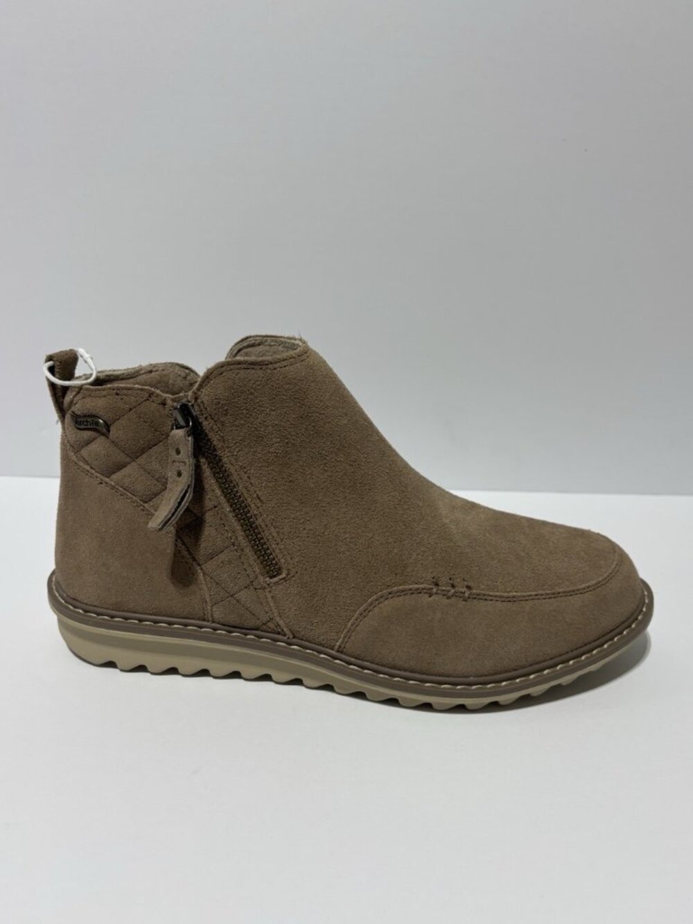 Skechers Women’s Arch Fit Mojave - Boundless Bliss Brown Booties, Size 9.5 M